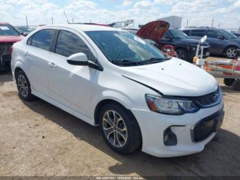  Salvage Chevrolet Sonic