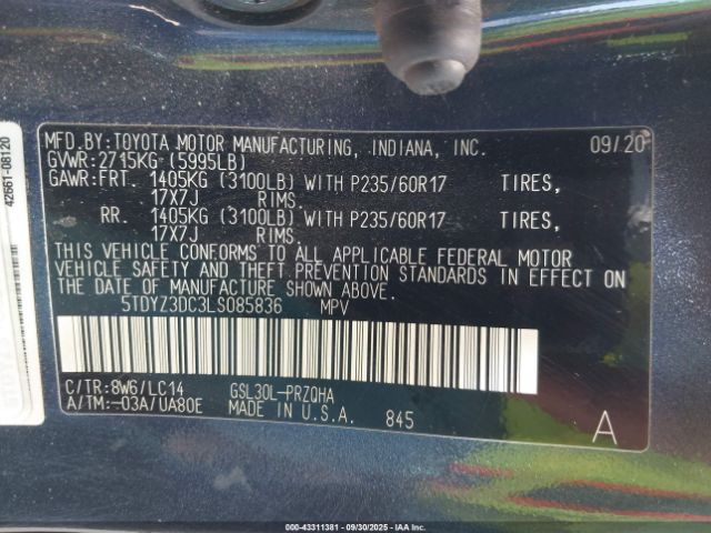 Toyota Sienna Xle Image 11