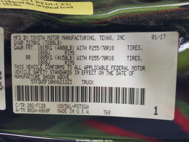 Toyota Tundra Sr5 5.7l V8 Image 12