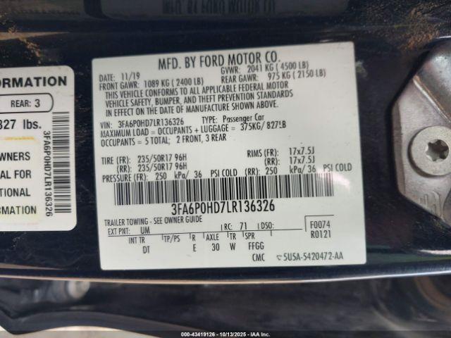 Ford Fusion Se Image 4