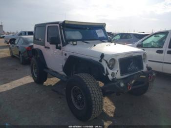 Salvage Jeep Wrangler