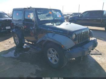  Salvage Jeep Wrangler