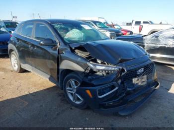  Salvage Hyundai KONA