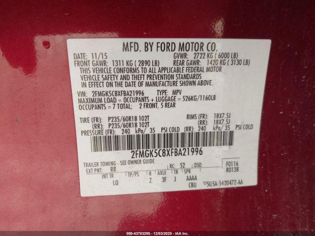 Ford Flex Sel Image 11