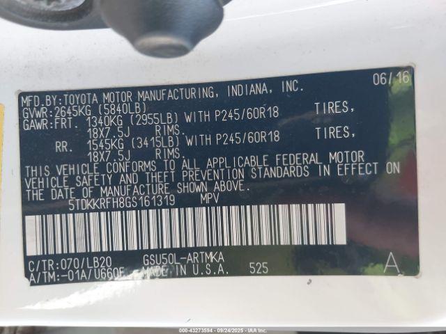 Toyota Highlander Xle V6 Image 4