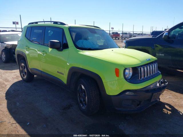  Salvage Jeep Renegade