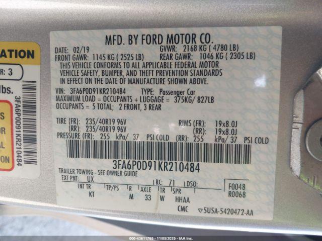 Ford Fusion Titanium Image 11