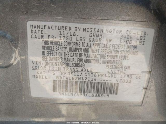 Nissan Versa 1.6 Sv Image 16