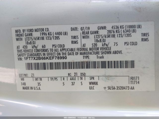 Ford F-250 Xlt Image 9