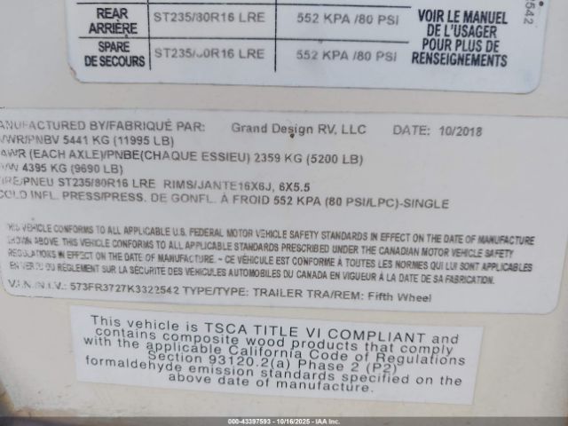 Grand Design Reflection M-31mb Image 11