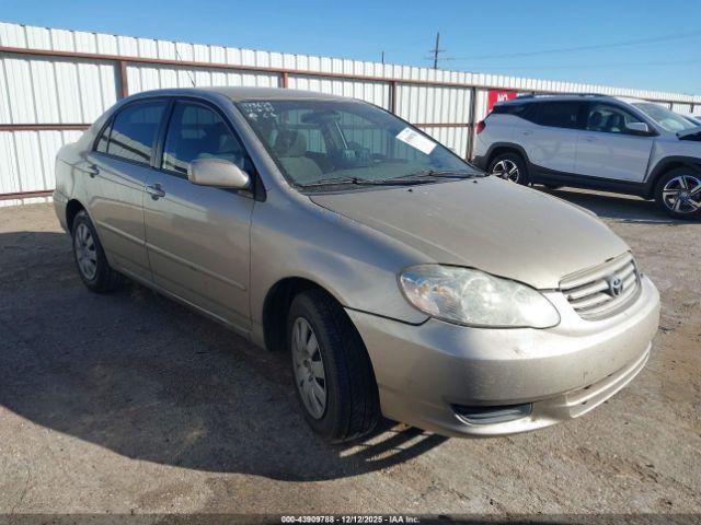  Salvage Toyota Corolla