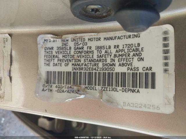 Toyota Corolla Le Image 3