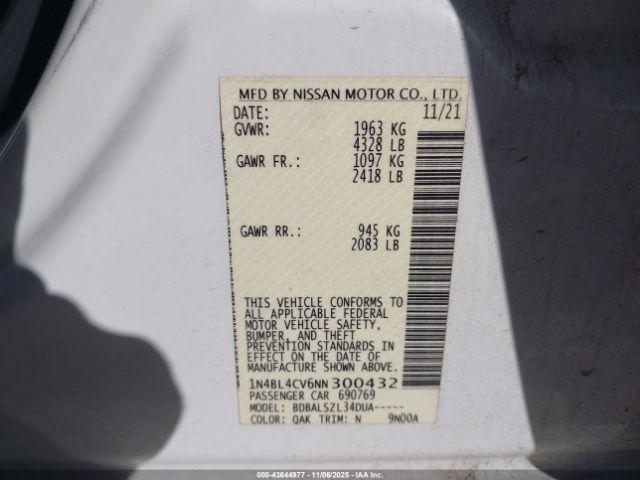 Nissan Altima Sr Fwd Image 16