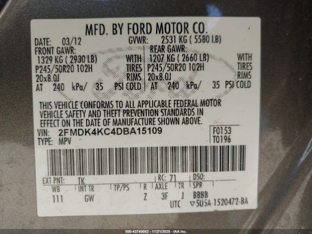 Ford Edge Limited Image 6