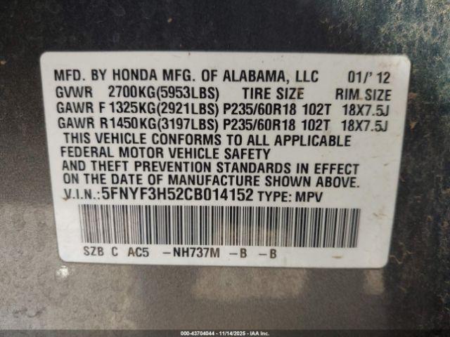 Honda Pilot Ex-l Image 10