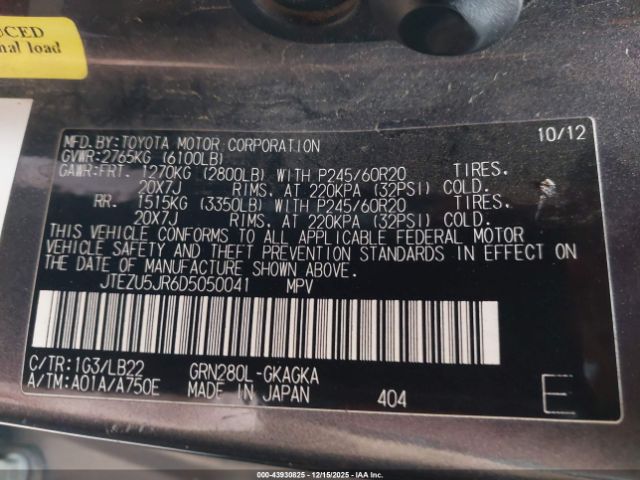 Toyota 4Runner Limited Image 12