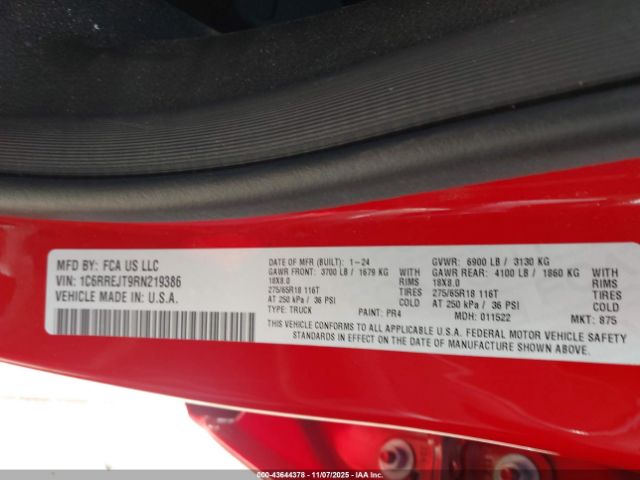 Ram 1500 Laramie  4x2 5'7 Box Image 9