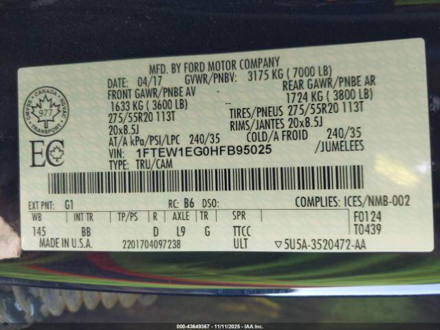 Ford F-150 Platinum Image 8