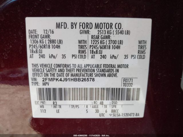 Ford Edge Sel Image 9