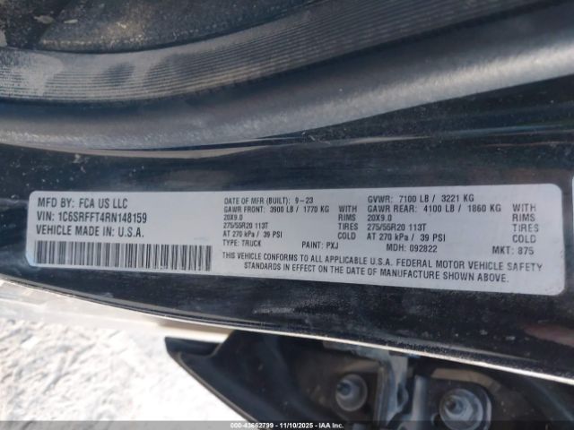 Ram 1500 Lone Star  4x4 5'7 Box Image 9