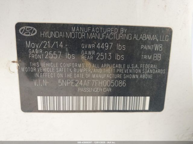 Hyundai SONATA Se Image 6