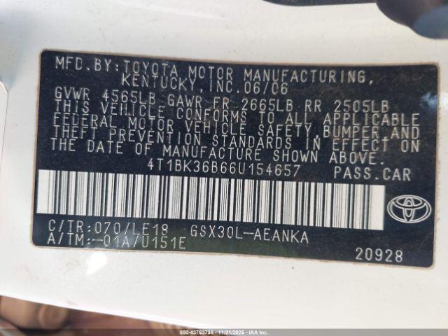 Toyota Avalon Touring Image 9